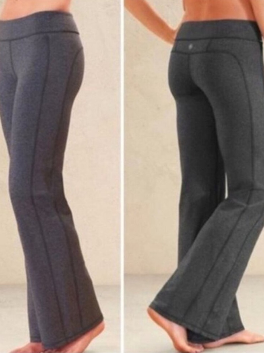 Athleta Grey Yoga Pants / Leggings | Size Medium, 32” Inseam